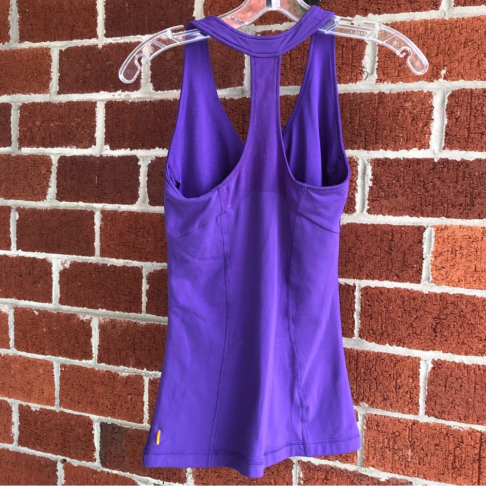 Lucy Racerback Top Royal Purple Size S —#025 - Picture 5 of 9